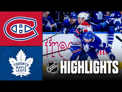 Canadiens vs. Maple Leafs | NHL Highlights | December 06, 2025
