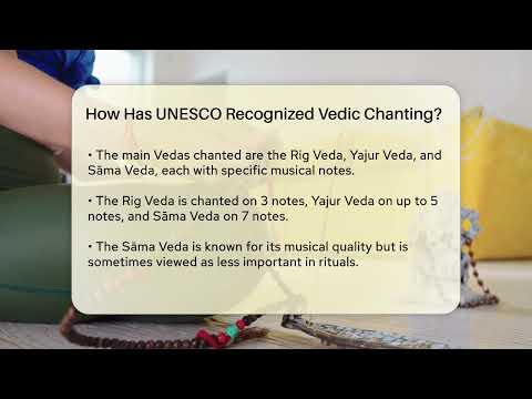 How Has UNESCO Recognized Vedic Chanting? - Hindu Enlightenment Journey