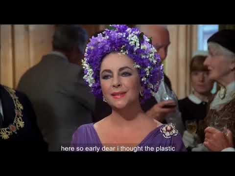 Elizabeth Taylor and Kim Novak in 1980's "The Mirror Crack'd"