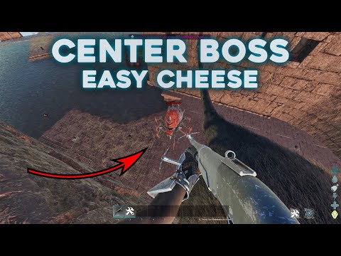 **UPDATED** How to CHEESE Center Boss Fight ASA Ark Survival Ascended