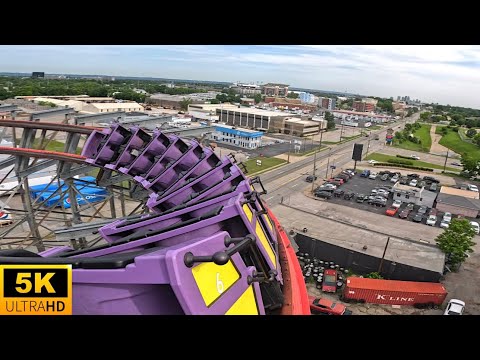 Back row point of view footage of Wind Chaser