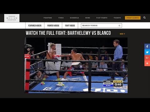 Barthelemy vs Blanco FULL FIGHT PREVIEW: March 28, 2017 - PBC on FS1