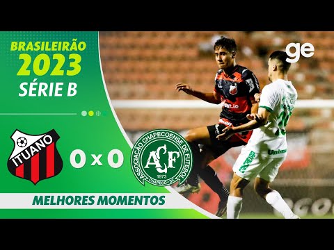 Gols e lances de Ituano x Chapecoense