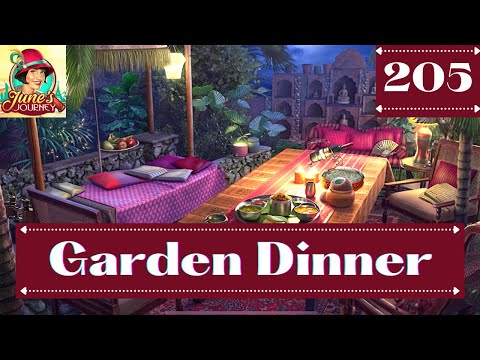 JUNE'S JOURNEY 205 | GARDEN DINNER (Hidden Object Game) *Mastered Scene*