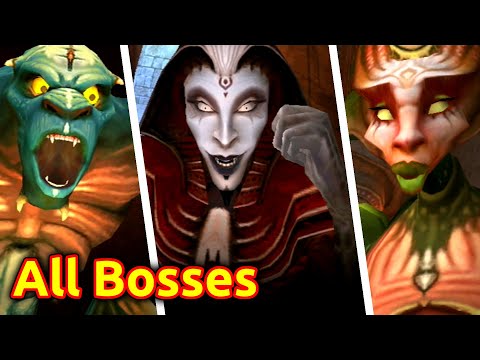 Sphinx and the Cursed Mummy - All Bosses (GameCube, PS2, Xbox, PC, Switch)