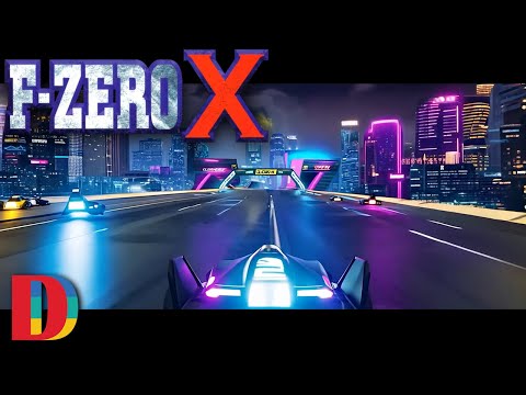 F-Zero X Gameplay | Reimagined By AI | 🔥Burning Retinas Edition!🔥