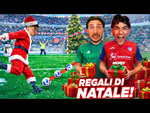 🎁🎄CHRISTMAS FOOTBALL CHALLENGE! ⚽️ - Who will get the best gift? 😱