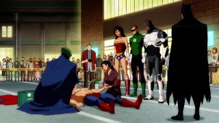 SUPERMAN LEVOU UM TIRO DE KRYPTONITA E ESTÁ PRESTES A PERDER A VIDA