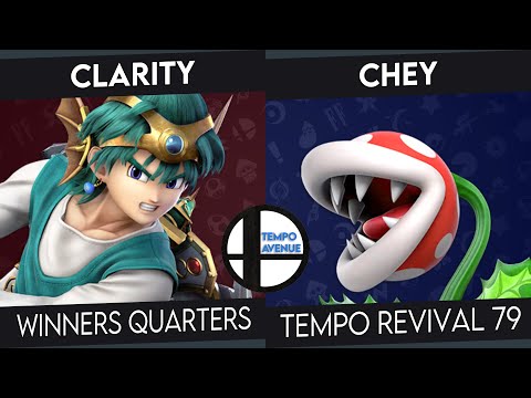 Tempo Revival 79 - Clarity (Hero) Vs. Chey (Piranha Plant) - Winners Quarters - Smash Ultimate