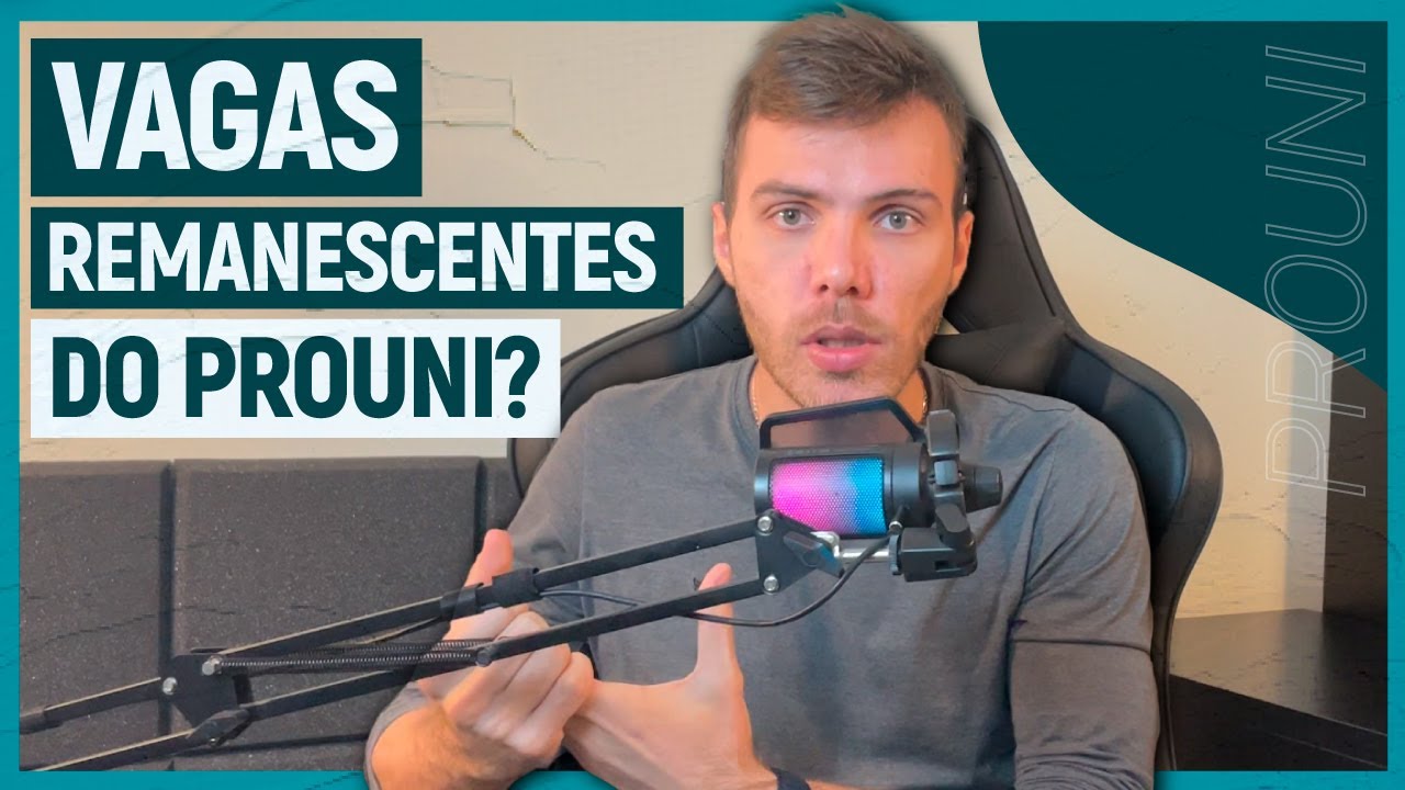 Prouni NÃO VAI TER mais VAGAS REMANESCENTES? Por que?