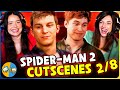 SPIDER-MAN 2 CUTSCENES (Part 2/8) REACTION | Gamers Little Playground | Marvel