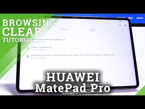 How to Clear Browsing Data in HUAWEI MatePad Pro – Delete Browsing History
