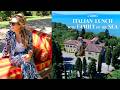 A Simple Italian Lunch With Family In A Tuscan Villa By The Sea