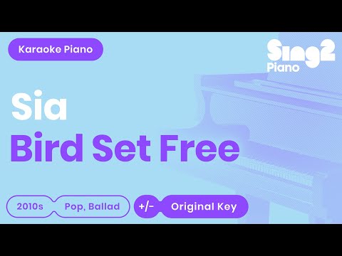 Sia - Bird Set Free (Piano Karaoke)