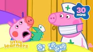Peppa Pig Learns To Be A Doctor For A Sick Mummy Pig 👩⚕️ | 30 MINUTES | Little Learners