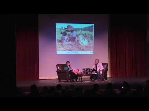 Victoria Paige Meyerink and Tom Brown talk about Clint Walker - video by Susan Quinn Sand