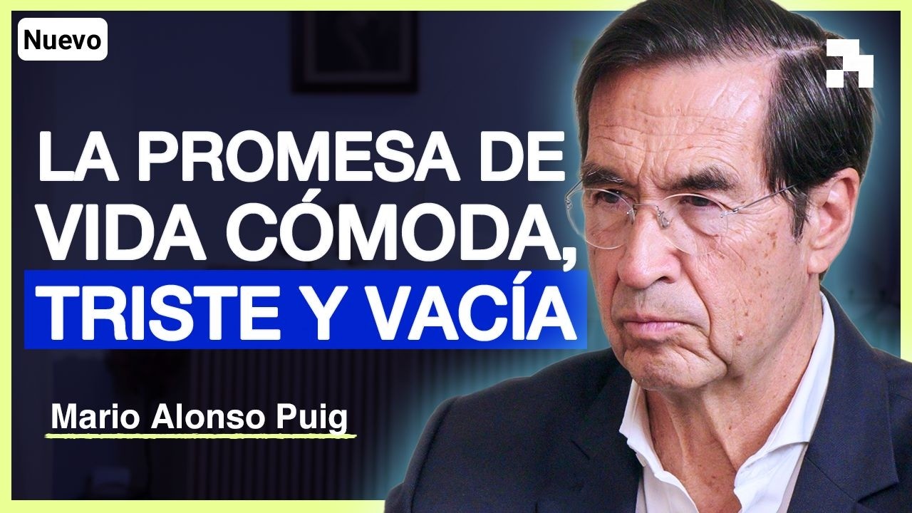 LA SOCIEDAD OFRECE TODO... MENOS UNA RAZÓN PARA VIVIR - Mario Alonso Puig | Aladetres 198