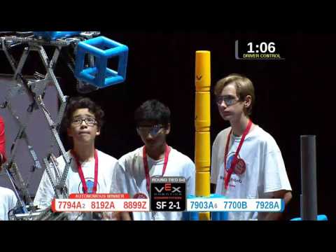 2015 VRC-MS Spir SF2-1 -  (7794A 7903A) 89-Spirit Div-VRC Middle School-VEX Worlds 2015