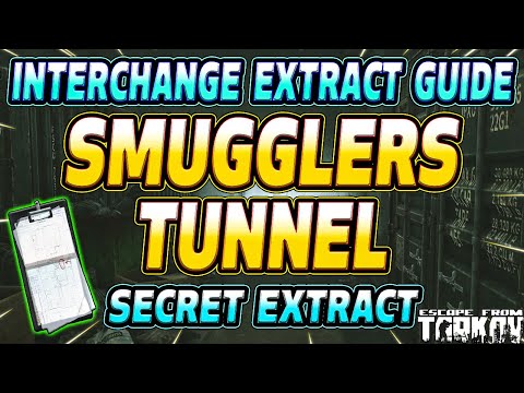 Smugglers Tunnel - Interchange Secret Extract Guide - Escape From Tarkov
