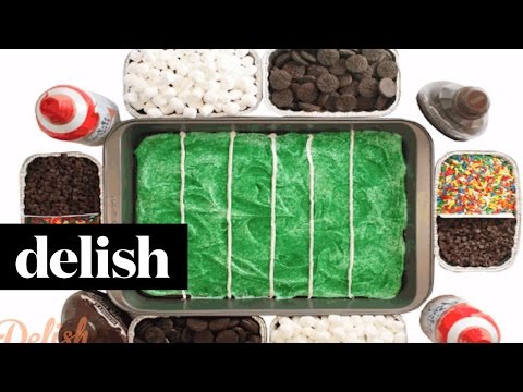How to Make the Ultimate Football Brownie Sundae | Delish