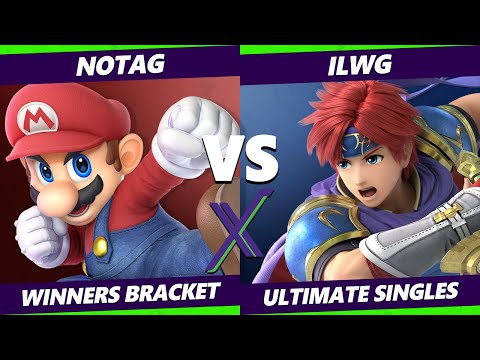 S@X 353 Onine Winners Round 2 - NoTag (Mario) Vs. ILWG (Roy) Smash Ultimate - SSBU