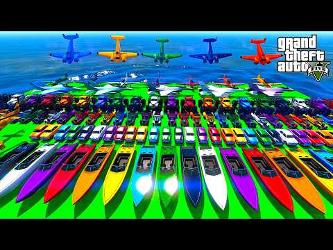 Insane GTA 5 Stunt Racing Madness : Spidey Rambo Takes On Supercars, Bikes, Monster Trucks, & More🔥