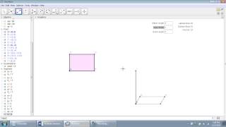 GeoGebra in Geometry: Rectangular Prism Calculator