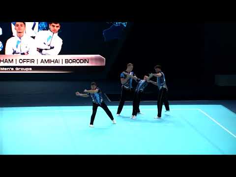 Israel (ISR) - 2024 Acrobatic Worlds, Guimaraes (POR) Balance Qualification  Men's Group