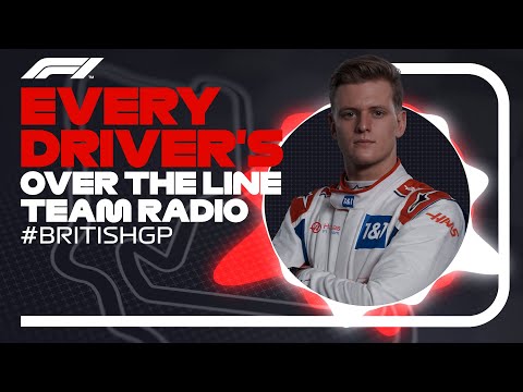 Every Driver's Radio At The End Of Their Race | 2022 British Grand Prix
