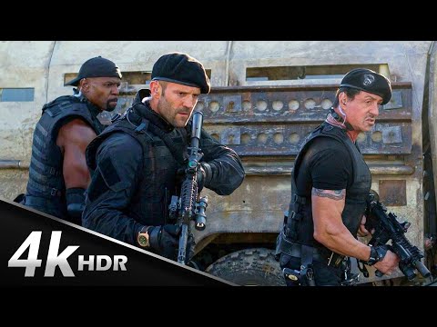 Expendables 4 | A New Era For Action Movies? Expend4bles Best Scenes 4K HDR