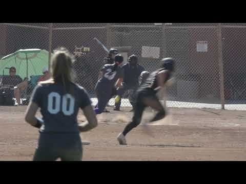 Taylor Rodriguez 2022 Fastpitch pitching in game video.