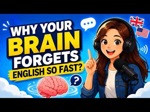 為什麼你的大腦這麼快就忘記英文？(還有如何解決！) (Why Your Brain Forgets English So Fast (And How to Fix It))