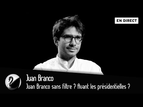 Juan Branco sans filtre ? Avant les présidentielles. [EN DIRECT]