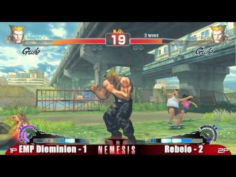 EMP Dieminion vs Rebelo GRAND FINALS Montreal Nemesis 2 SSF4 Singles part 1