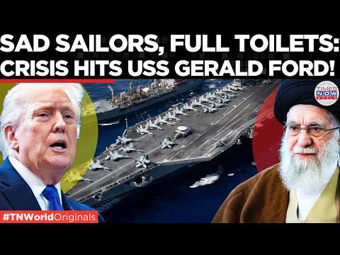 TRUMP'S NAVY STRAINED? USS Gerald R. Ford Nears ...