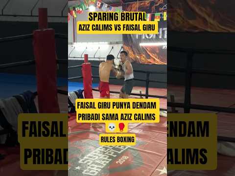 BRUTAL ‼️ FAISAL GIRU VS AZIZ CALIMS SPARING #azizcalim #faisalgiru #byoncombat #boxing #viral #fyp