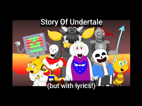 Story Of Undertale (Lyrics Video)