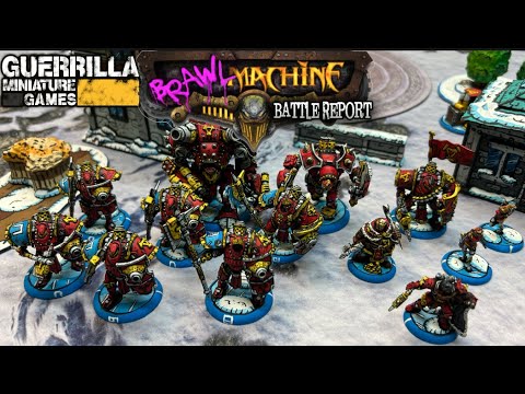 Brawlmachine Mk III Battle Report - Kozlov 1  vs. Madrak 1