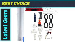 HUIMMZ 9M Adjustable Solar Panel Cleaning Brush: Amazing High-Reach Power!