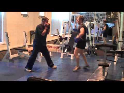 ALEX MARCOU DOING PAD WORK