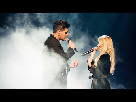 Gabriel Cancela och Lisa Ajax sjunger Dusk til Dawn i Idol 2017