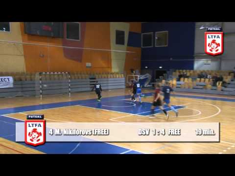 DSV Transport vs FREE [LTFA Pirma līga 2014/15 | First Division]