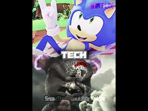 Prime Sonic vs Skylanders Academy Dark Spyro