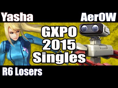 GXPO15 Singles: SSB Wii U - LR6 - Yasha vs Aer0W