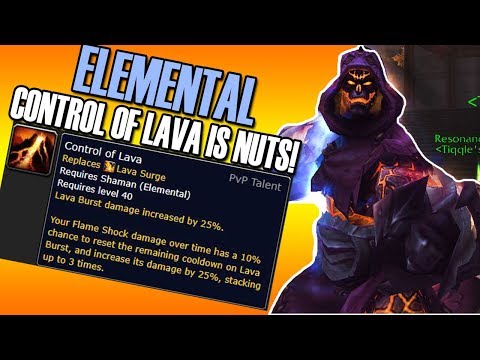 🔥 100K+ LAVA BURST w/OVERLOAD- Elemental Shaman PvP [BFA]