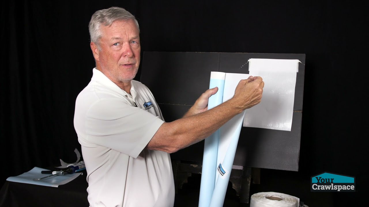 Wall Attachment Tape  Your Crawlspace™ Vapor Barrier SystemsYour Crawlspace