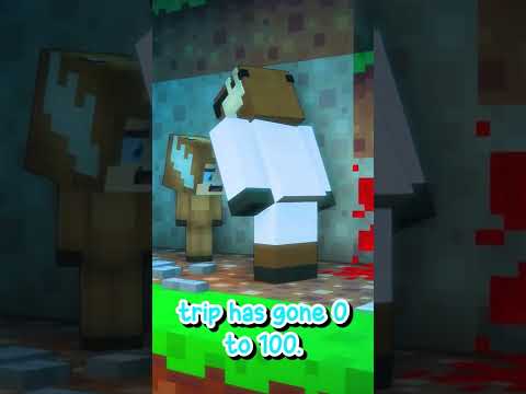 Baby MooseCraft - Haunted by GHOST in Minecraft Daycare 👻 #shorts