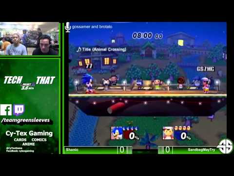 Tech That 3   GS Zero May Cry Ness vs Shanic77 Sonic