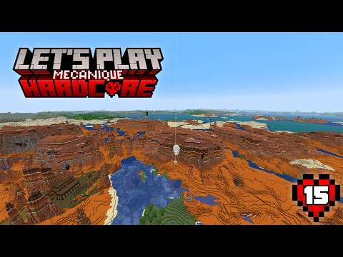 Dupliquer des blocs en masse en survie -  Let's Play Mécanique Minecraft Survie Hardcore (#15)