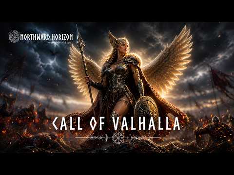 CALL OF VALHALLA ⚔️ Epic Nordic Valkyrie Music | Viking Battles, Odin & Eternal Glory #epic #vikings